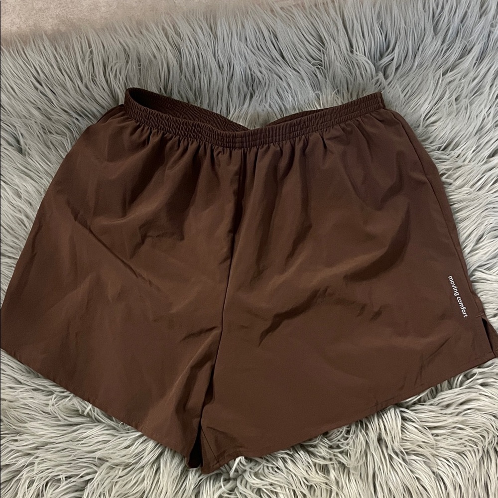 Moving Comfort Women's Brown Athletic Shorts